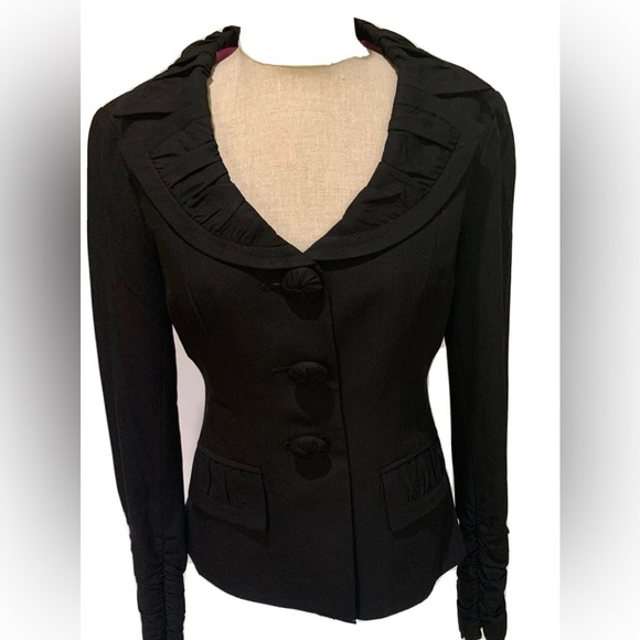 Nanette Lapore wool blend blazer jacket 6 - Picture 2 of 9